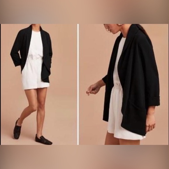 ARITZIA Wilfred Chevalier Jacket Black Blazer - Picture 5 of 15